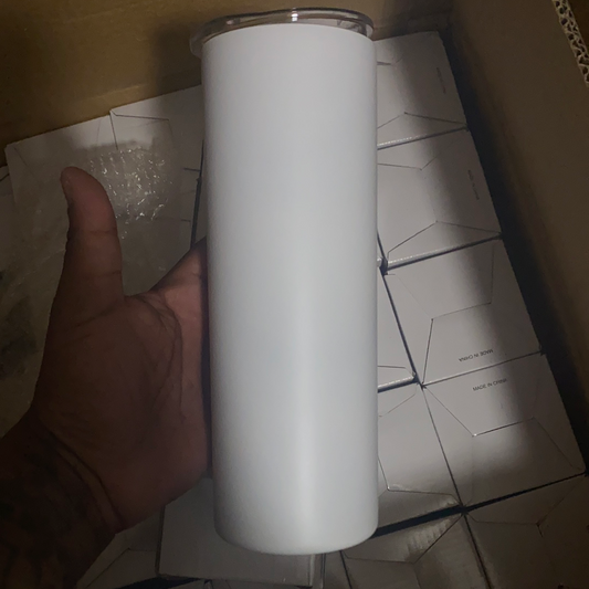 20 oz Tumbler (Matte White)